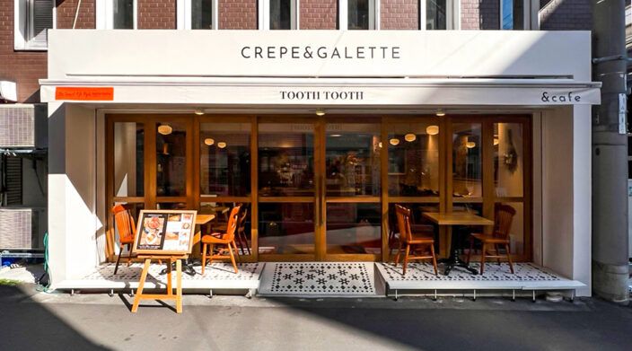 【神戸特集vol.10】元町「CREPE & GALETTE TOOTH TOOTH」創業の地で、ともし続ける想い出の灯り。